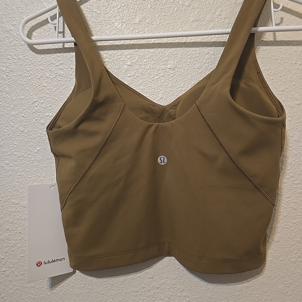Womens Lululemon Align Tank Top Size 6 Soft Built Bra For Support NWT - Picture 6 of 9